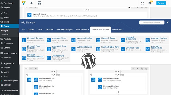 Controlling WordPress Pages and Posts through Plugins in Widget Sections