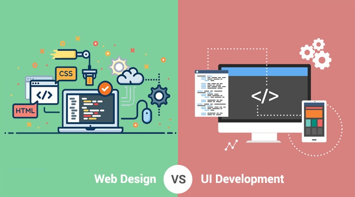 UI Development vs Web Design - Simplified